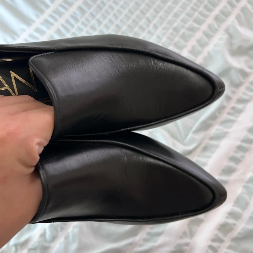 Delta Black Women's Heeled Mules size 7M